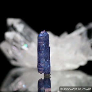 Himalayan Quartz Crystal Tanzan Aura Tantric Twin Crystal 