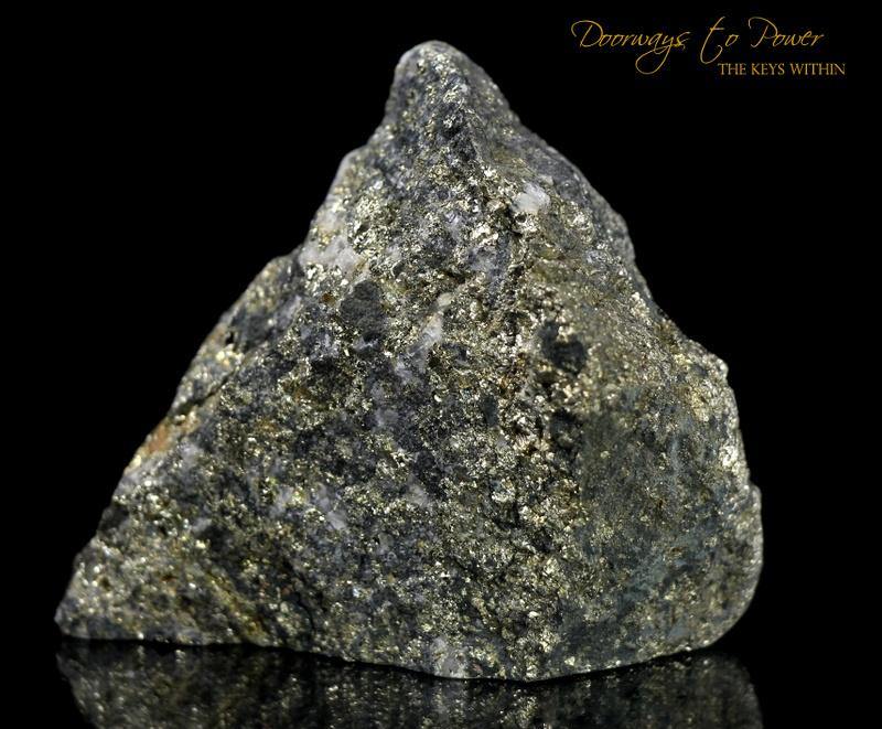 Healers Gold Crystal Altar Stone