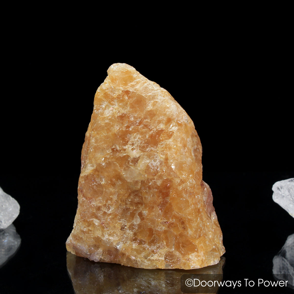 Himalaya Gold Azeztulite Quartz Crystal Altar Stone Azozeo Activated