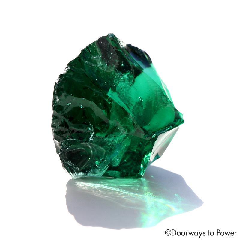 Emerald Green Thoth the Atlantean Andara Crystal 'Emerald Tablets'