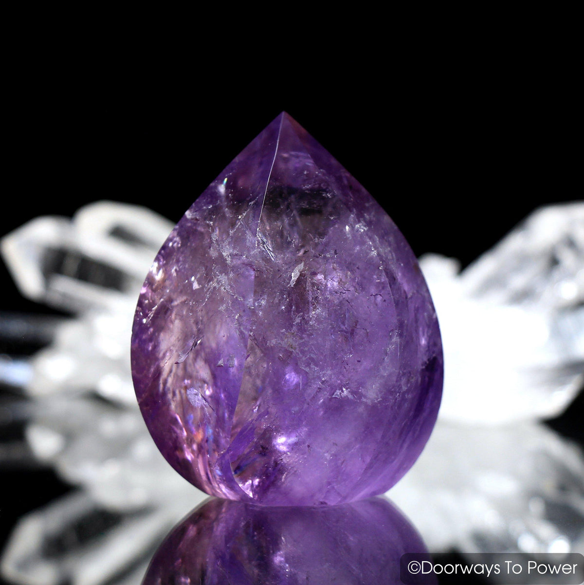 John of God Quartz Amethyst Casa Crystal Violet Flame
