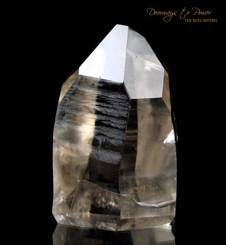 Golden Lemurian Quartz Crystal