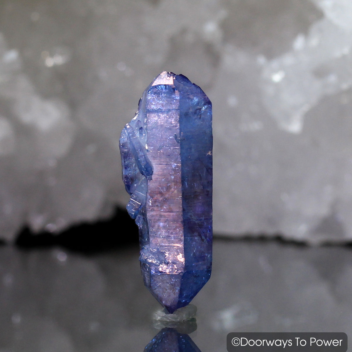 Himalayan Quartz Crystal Tanzan Aura Record Keeper Twin Crystal