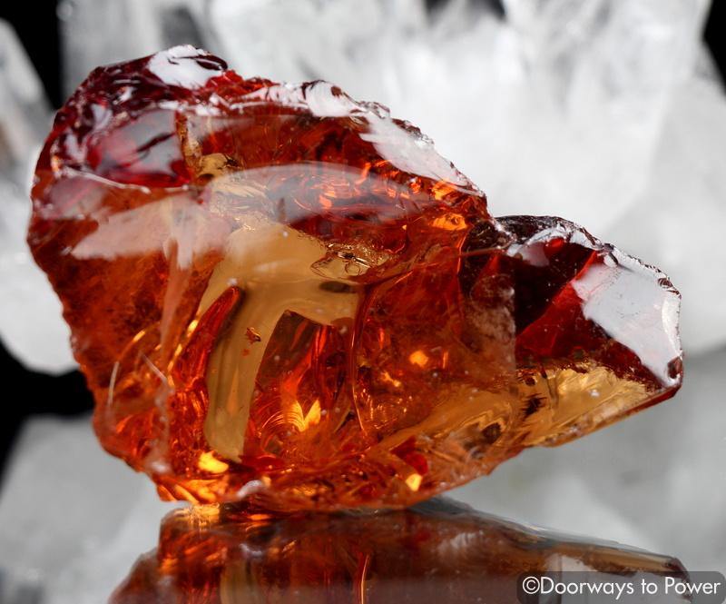 Lemurian Sunrise Andara Crystal 'Galactic Dawn' Temet Nosce