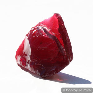 Raspberry Forte Veritas Monatomic Andara Crystal 'Wisdom'