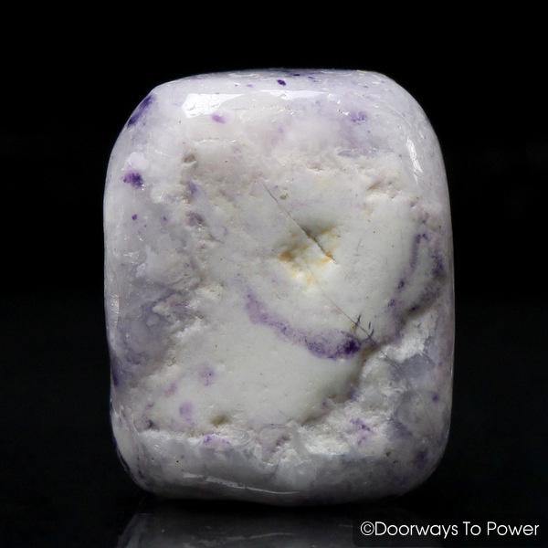 Violet Flame Opal Crystal Polished & Tumbled Stone
