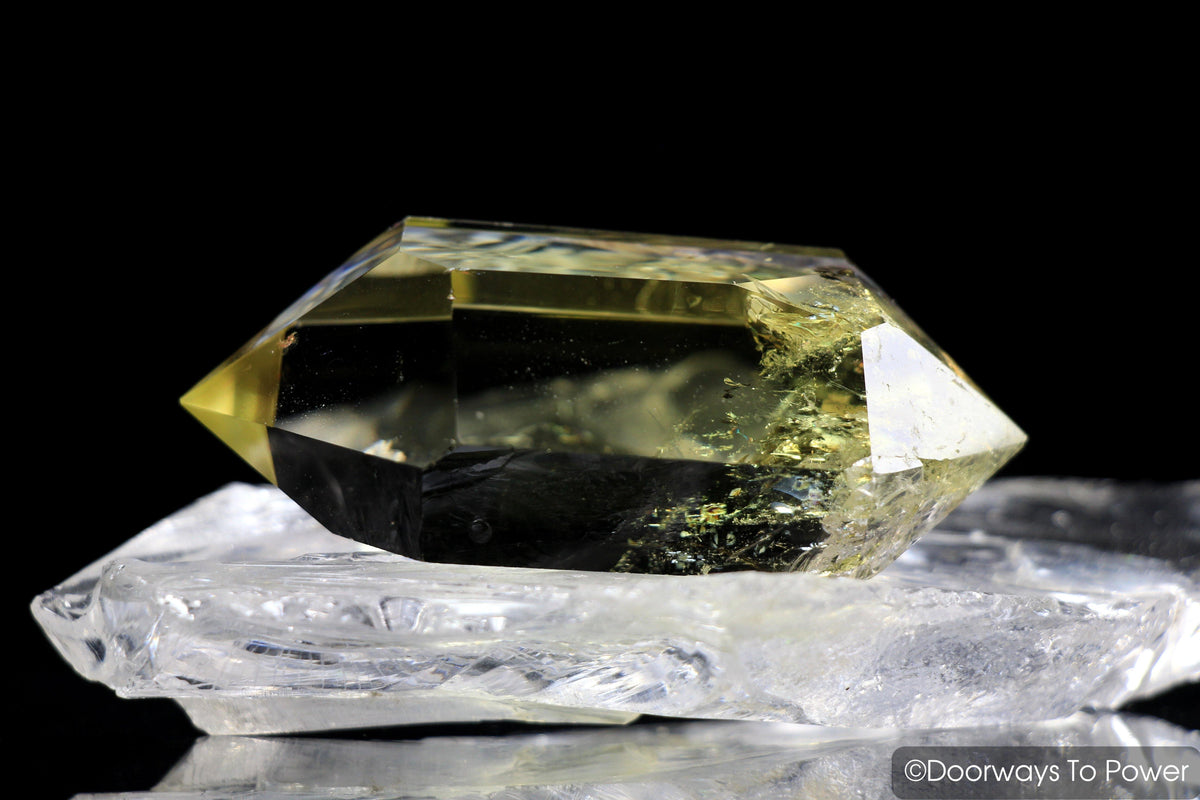 John of God Quartz Citrine Double Terminated Casa Crystal