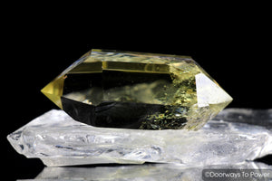 John of God Quartz Citrine Double Terminated Casa Crystal