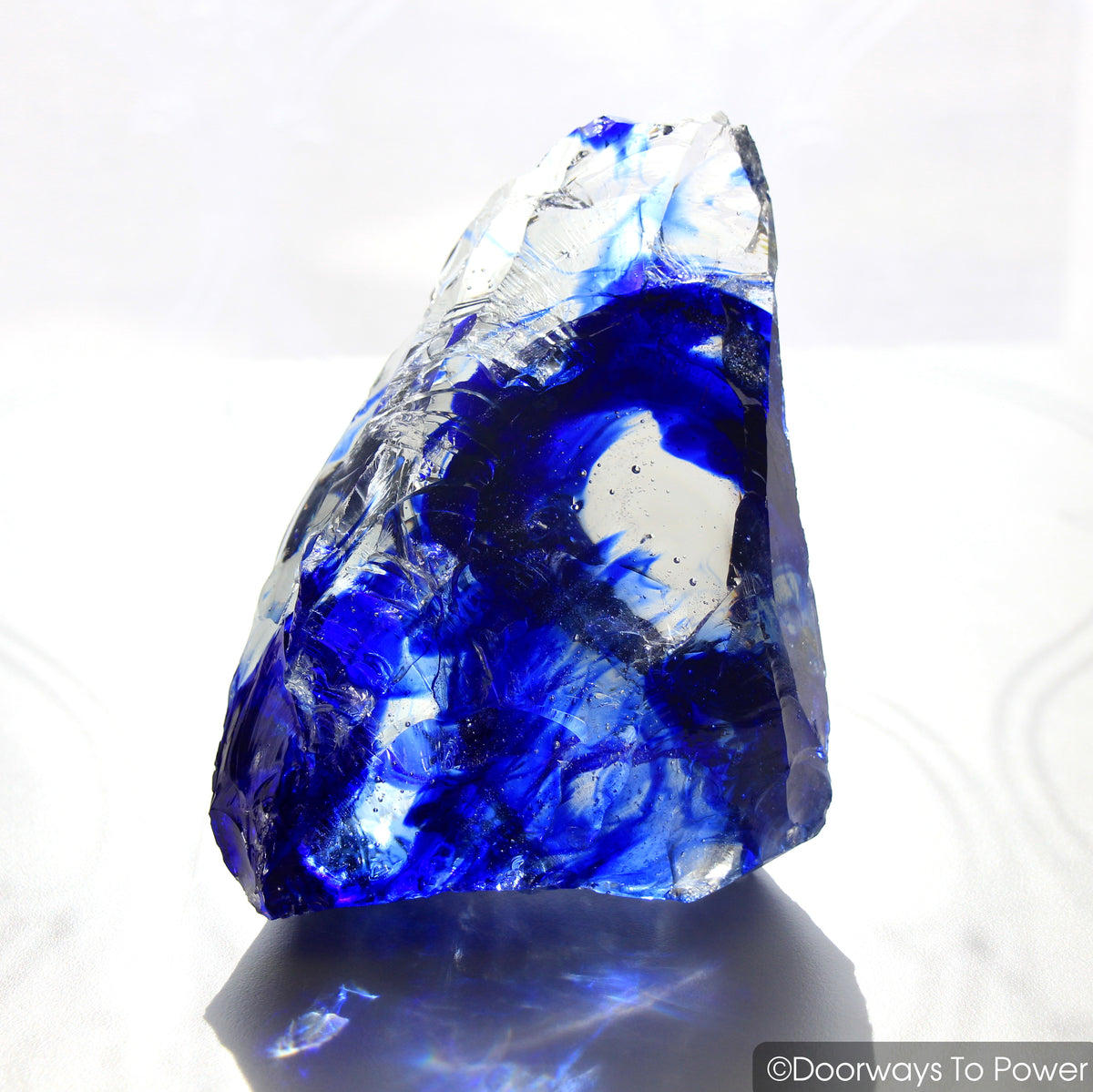 Tanzanite Fire & Elestial Starlight Monatomic Andara Crystal 'ARCTURIAN STAR-SHIP' 5D