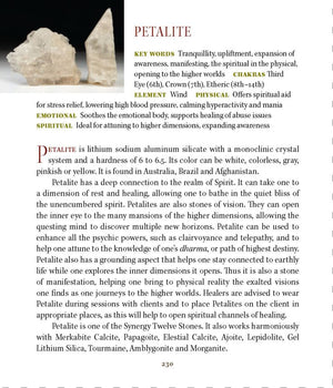 Petalite Metaphysical Properties Book of Stones