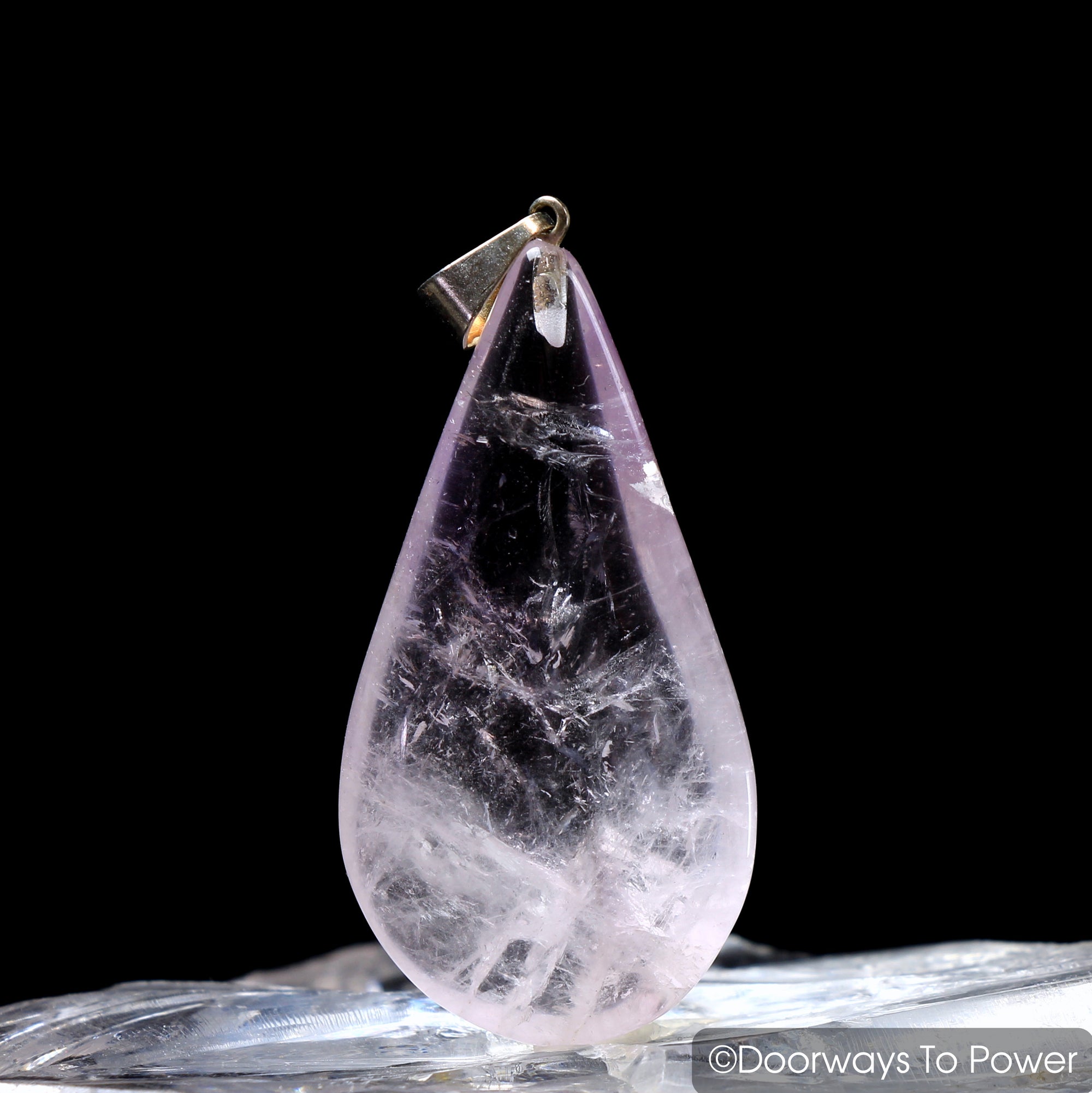 John of God Crystal Pendant 