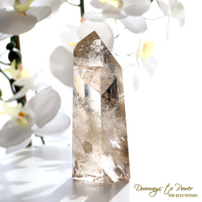 Golden Citrine Quartz Point 