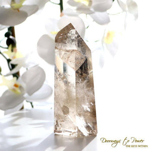 Golden Citrine Quartz Point 