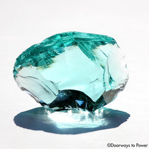 Gem Aqua Serenity Monatomic Andara Crystal 'Modulating Perception'