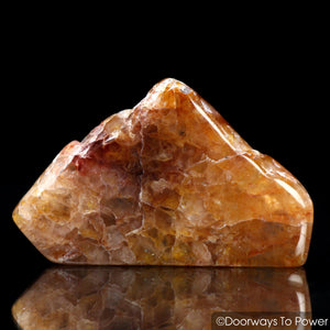 Himalaya Red Gold Azeztulite Crystal