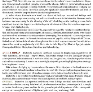 Pietersite Properties