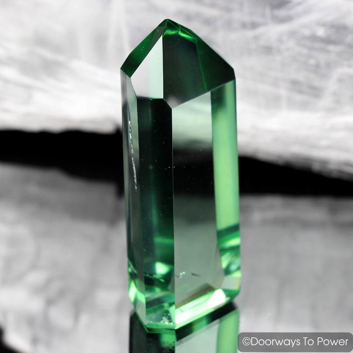 John of God Crystal Green Obsidian 