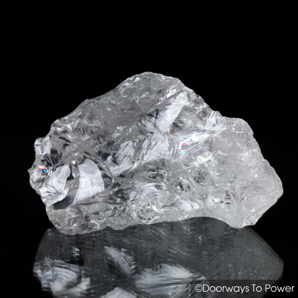 Satyaloka Clear Azeztulite Quartz Crystal Synergy 12 Stone