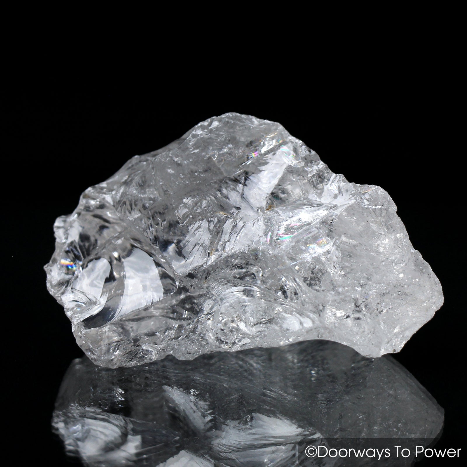 Satyaloka Clear Azeztulite Quartz Crystal Synergy 12 Stone