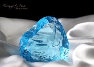 Blue Prism of Lyra Andara Crystal 7th Density