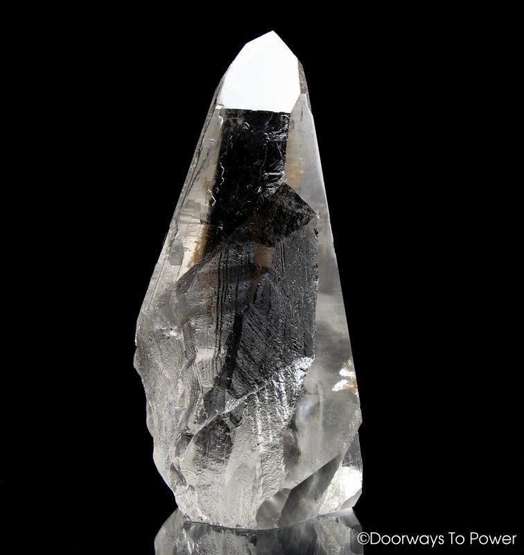 Lemurian Quartz Crystal Lightbrary 'Light Language' 9D Energy Gateway