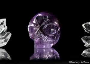 Magical Amethyst Galactic Star Guardian Crystal Skull