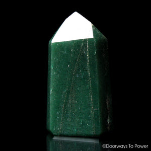 John of God Casa Crystal Green Aventurine & Pyrite 