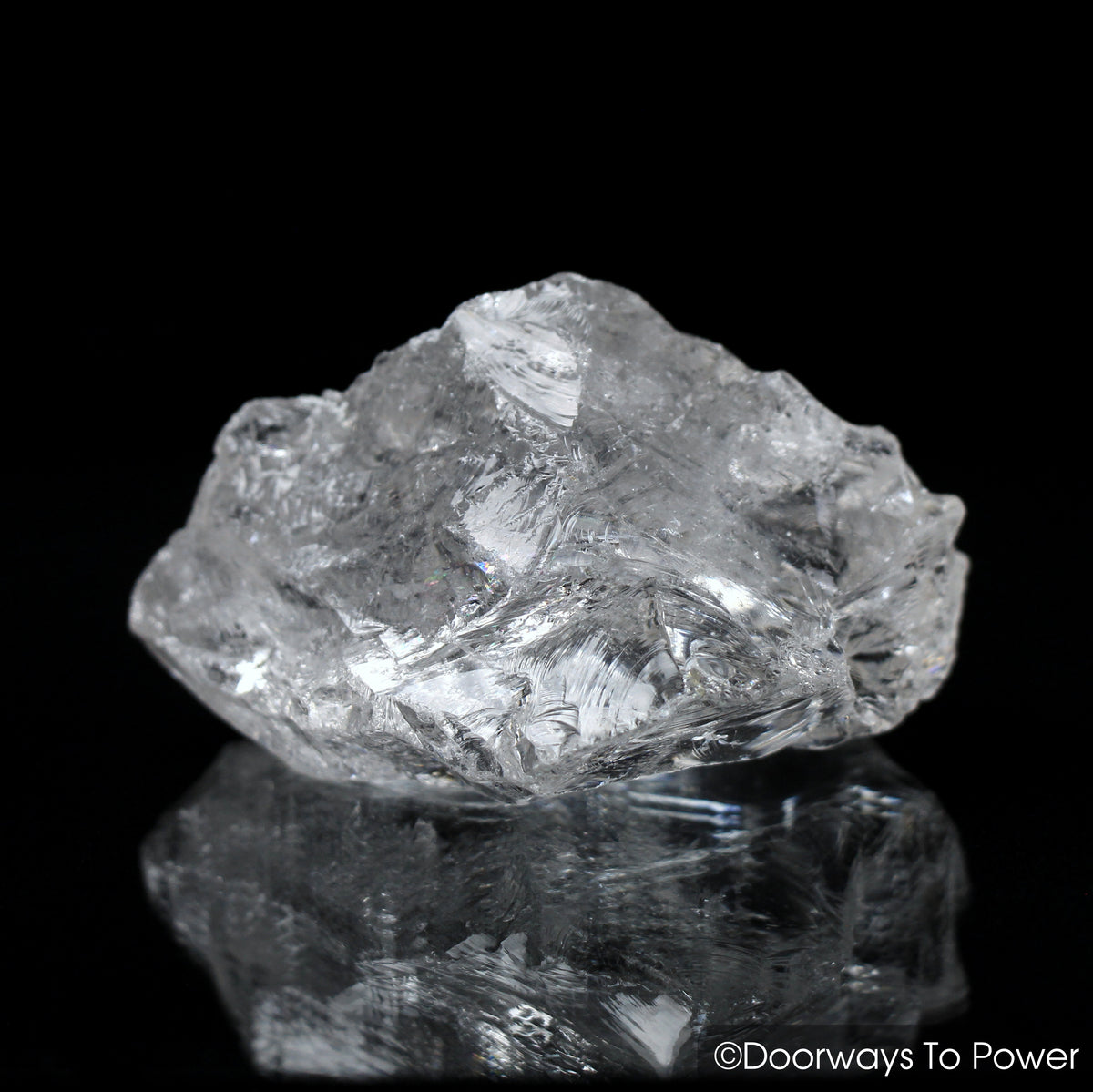 Satyaloka Clear Azeztulite Quartz Crystal Synergy 12 Stone