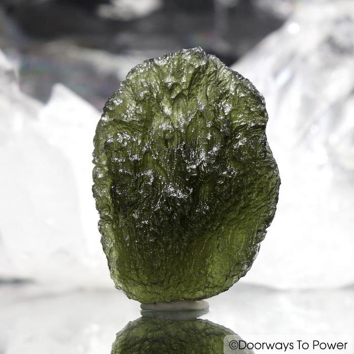 Moldavite Tektite Synergy 12 Stone