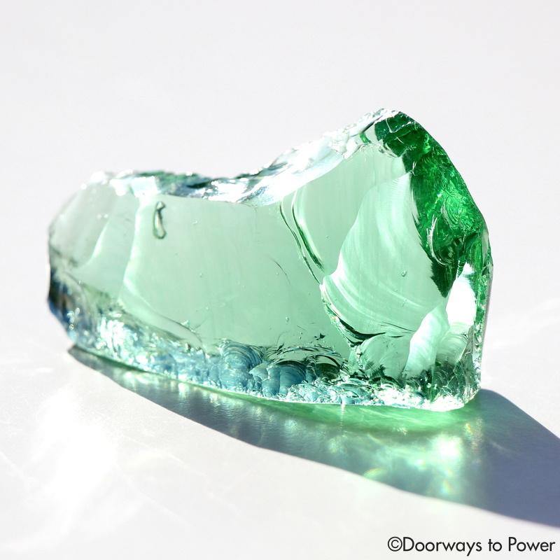 Ethereal Mint Monatomic Andara Crystal 'ANAHATA'