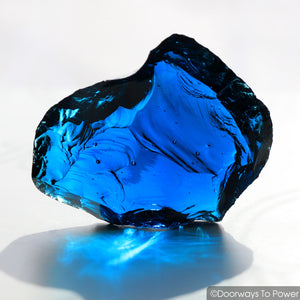 Electric Blue Atlantean Monatomic Andara Crystal