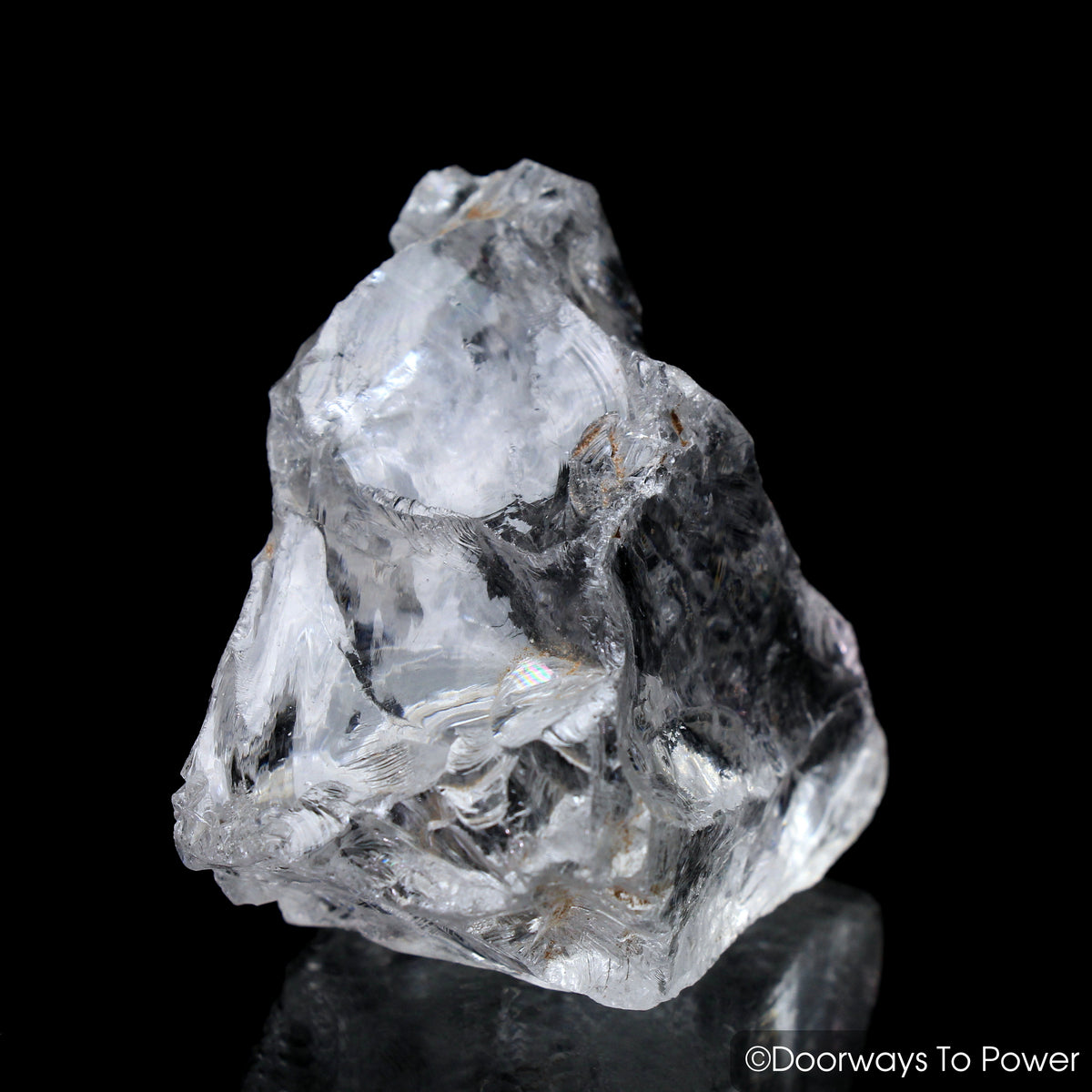 Satyaloka Azeztulite Quartz Record Keeper Crystal synergy 12 stone