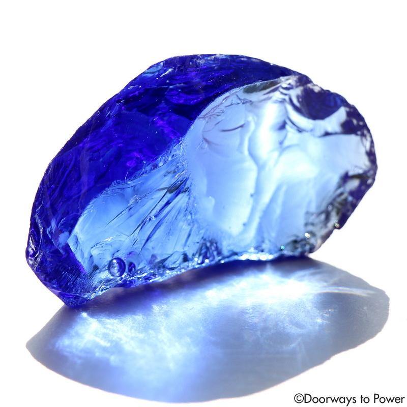 Majestic Elestial Starlight Sapphire Andara Crystal \ OverSoul \ Sixth Density Light