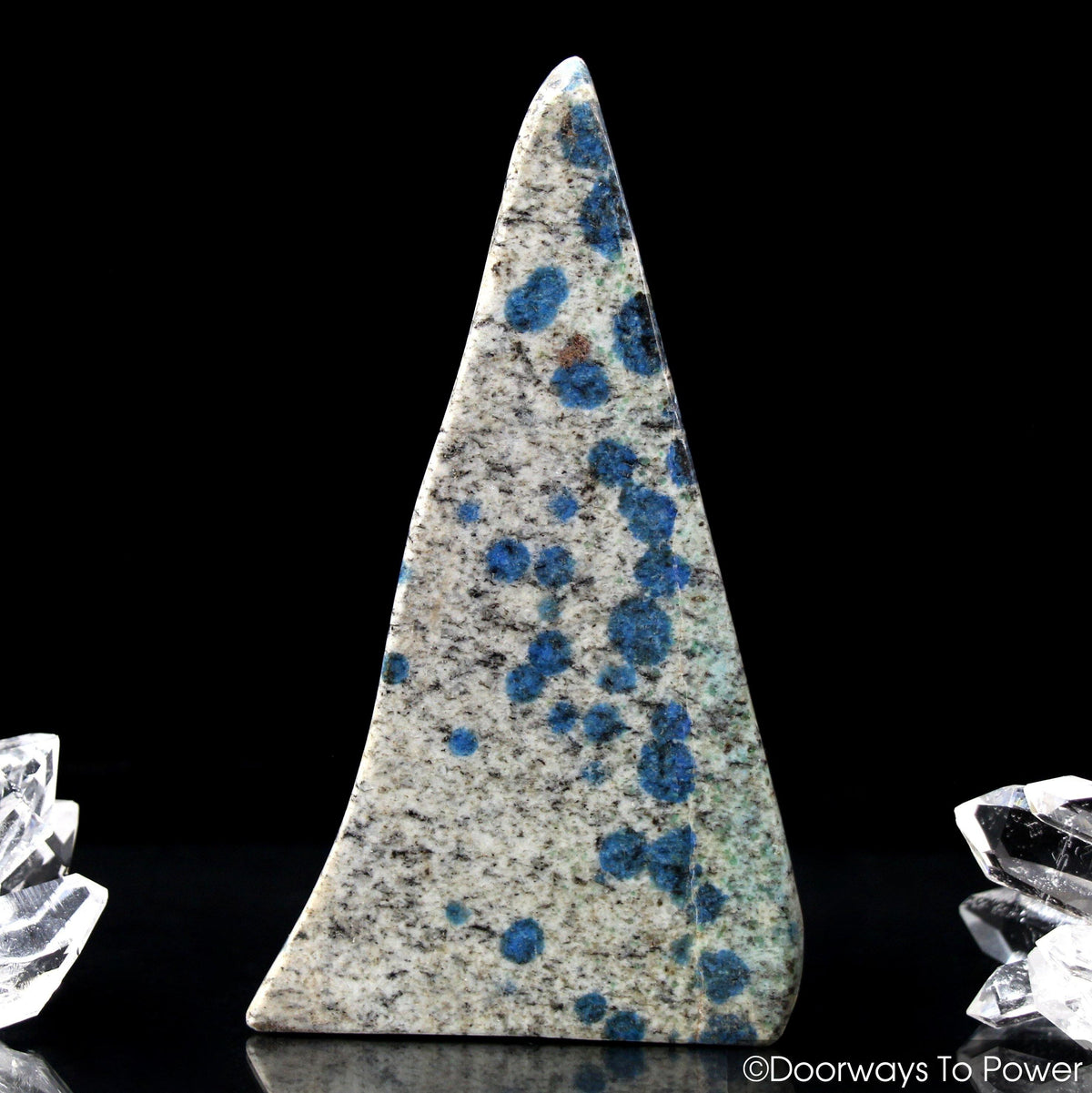 K2-Stone Azure Himalayan Crystal Altar Stone