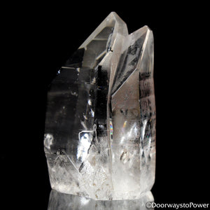 Lemurian Twin Quartz Crystal Point