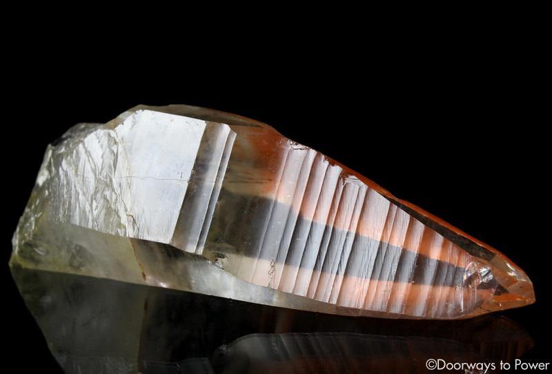 Tangerine Dream Lemurian Master Record Keeper Crystal Wand 'Densities & Doorways'