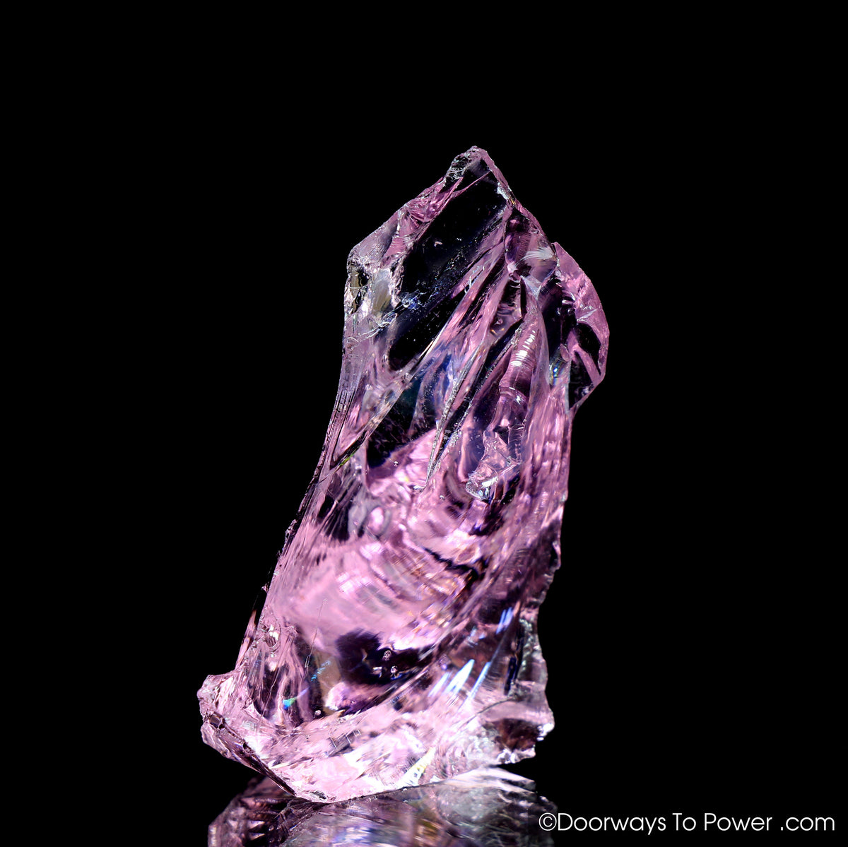 HGW Pink Monatomic Andara Crystal 'Heart of God Within'
