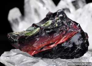 Ultra Rare Iridium Black Dragons Blood Andara Crystal