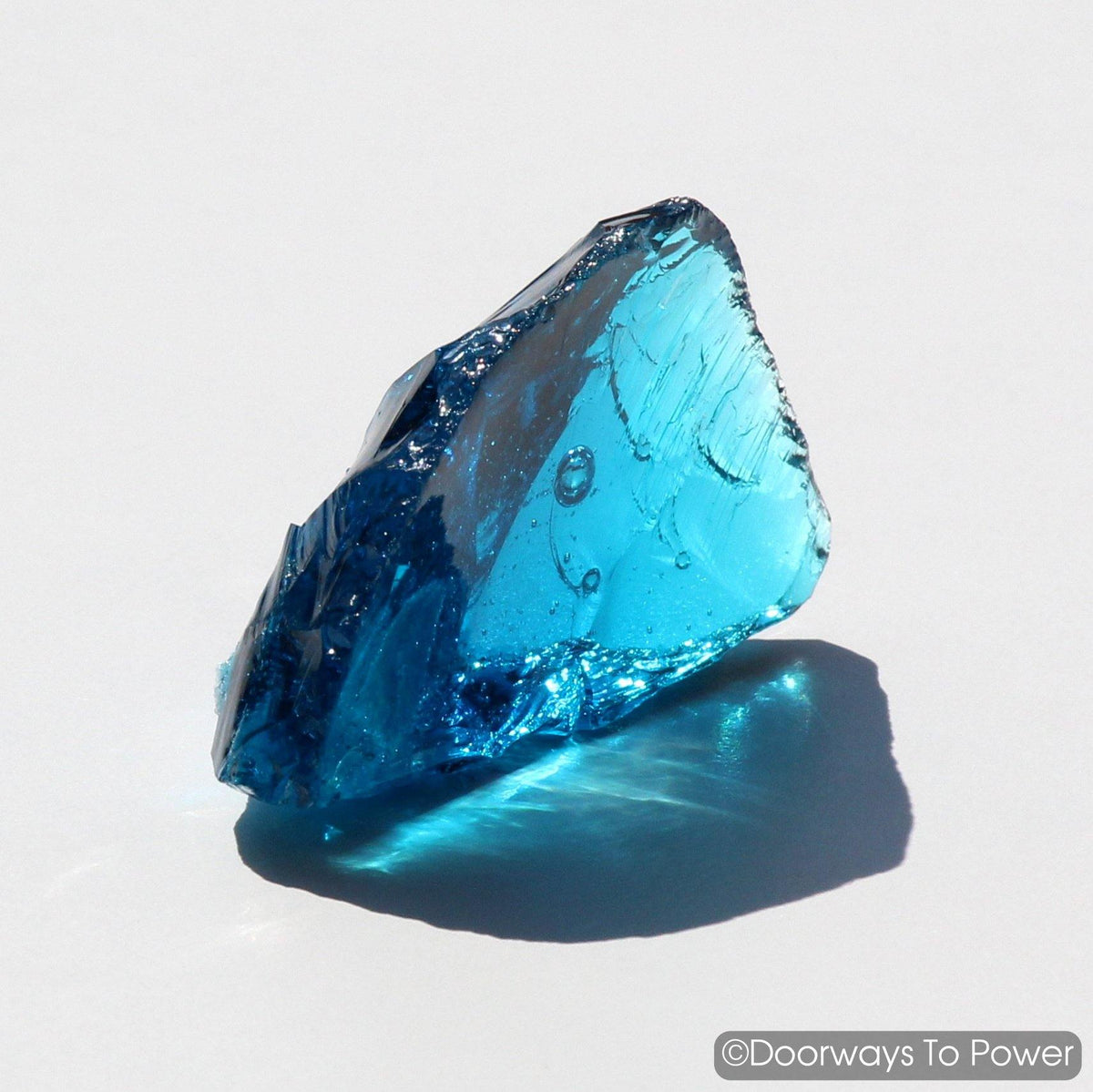 Electric Blue Atlantean Andara Crystal 'Pleiadian Emissaries of the Light'