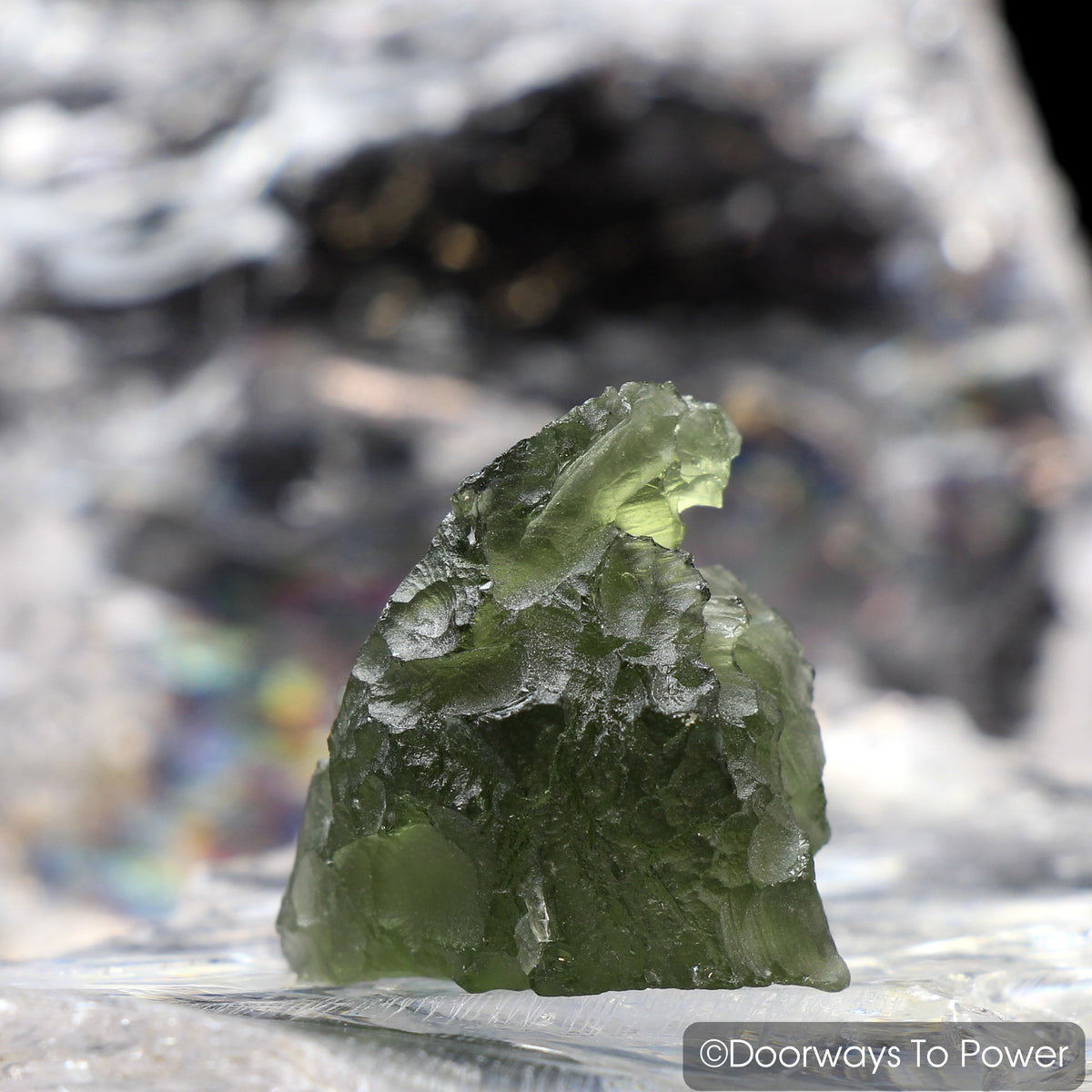 Moldavite Czech Republic Tektite & Synergy 12 Stone