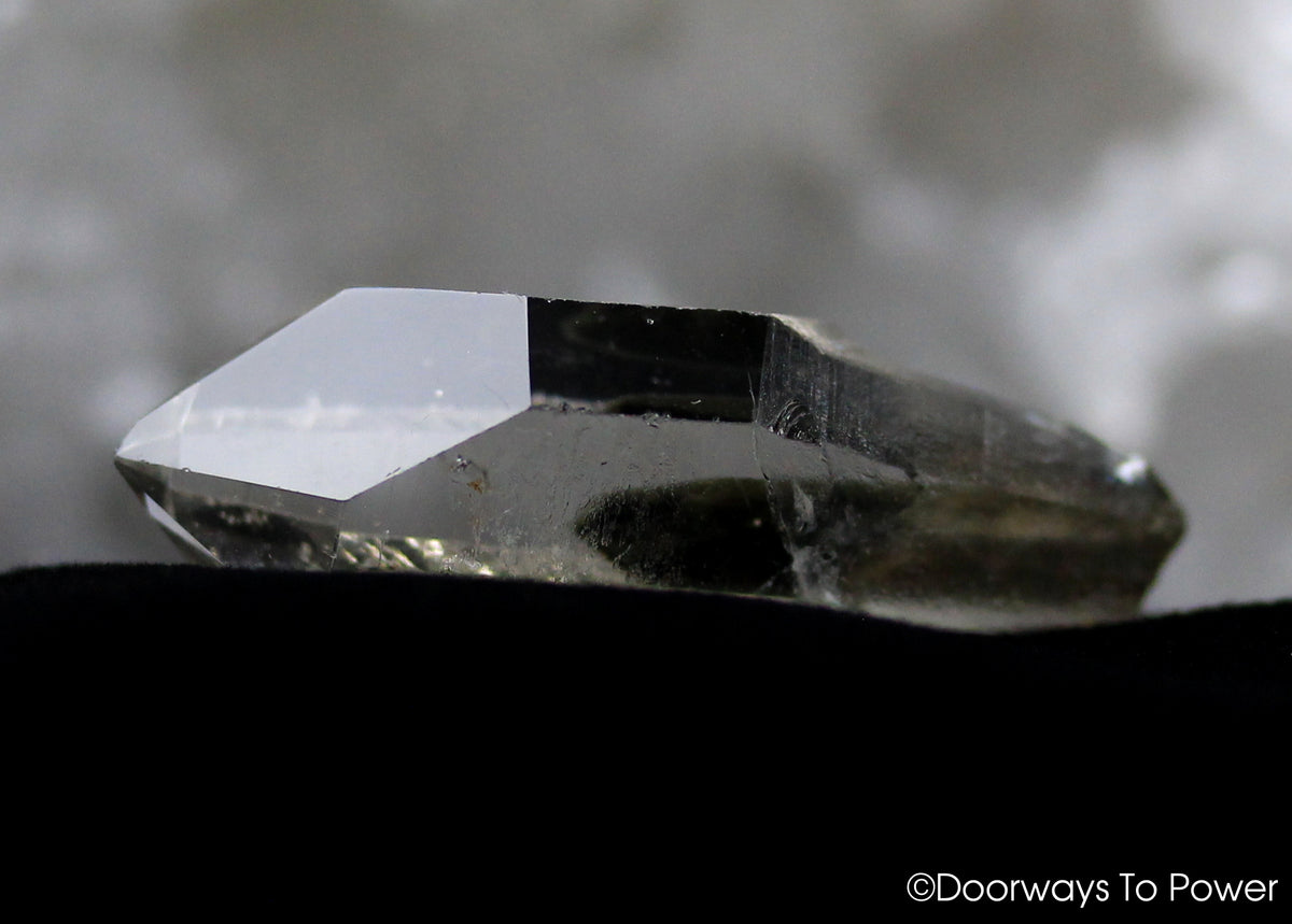 Brookite in Natural Quartz Record Keeper & Starbrary Synergy 12 Stone Rare