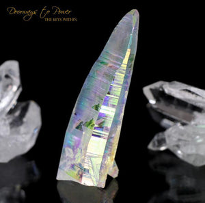 Angel Aura Colombian Lemurian Quartz Record Keeper Crystal