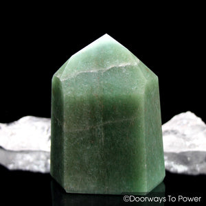 John of God Green Aventurine Master Dow Prosperity Crystal