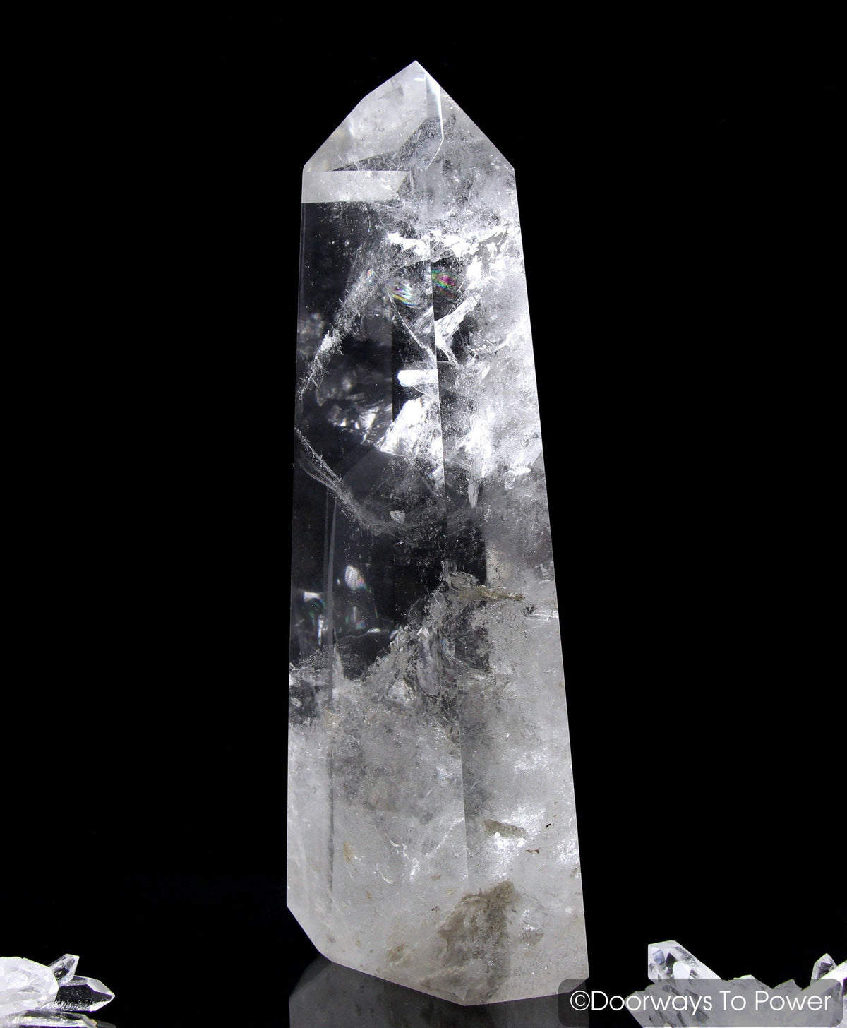 Temple Heart Dow Lemurian Quartz Crystal
