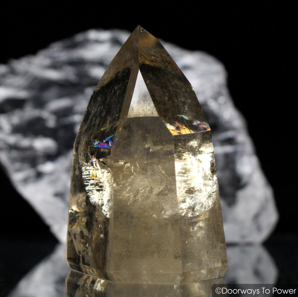 John of God Quartz Citrine Casa Crystal
