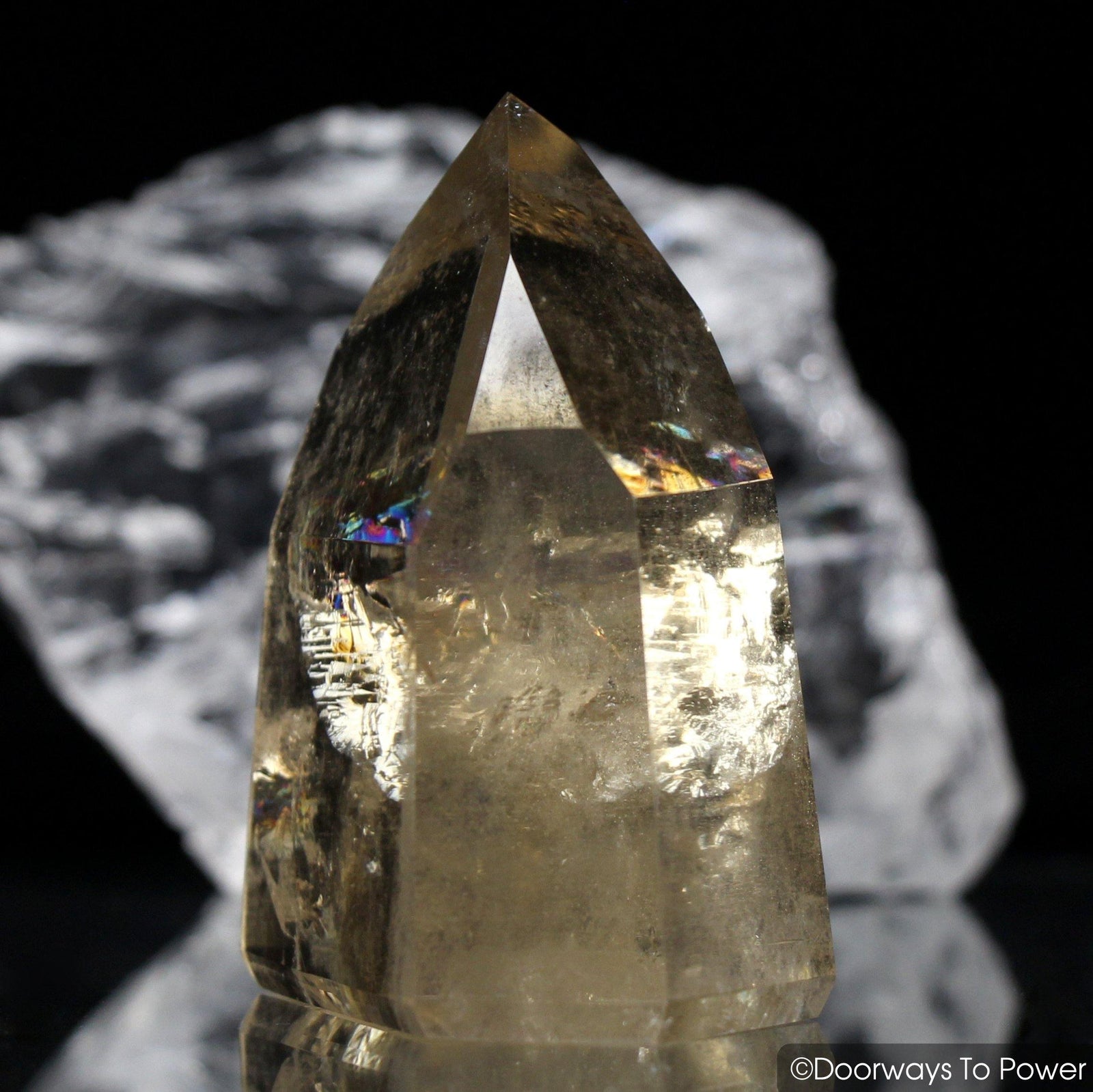 John of God Quartz Citrine Casa Crystal