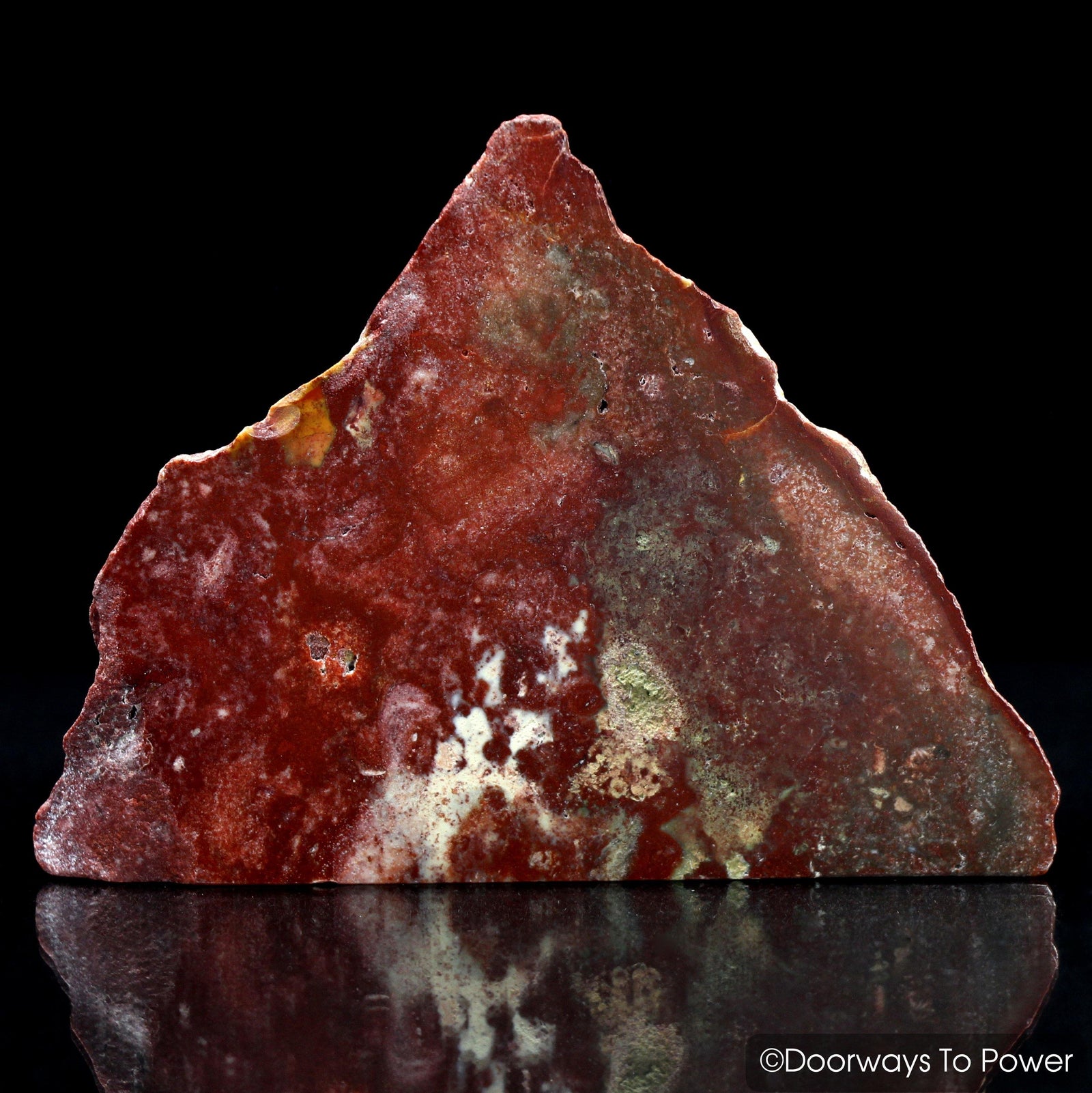Red Fire Azeztulite Crystal Altar Stone 