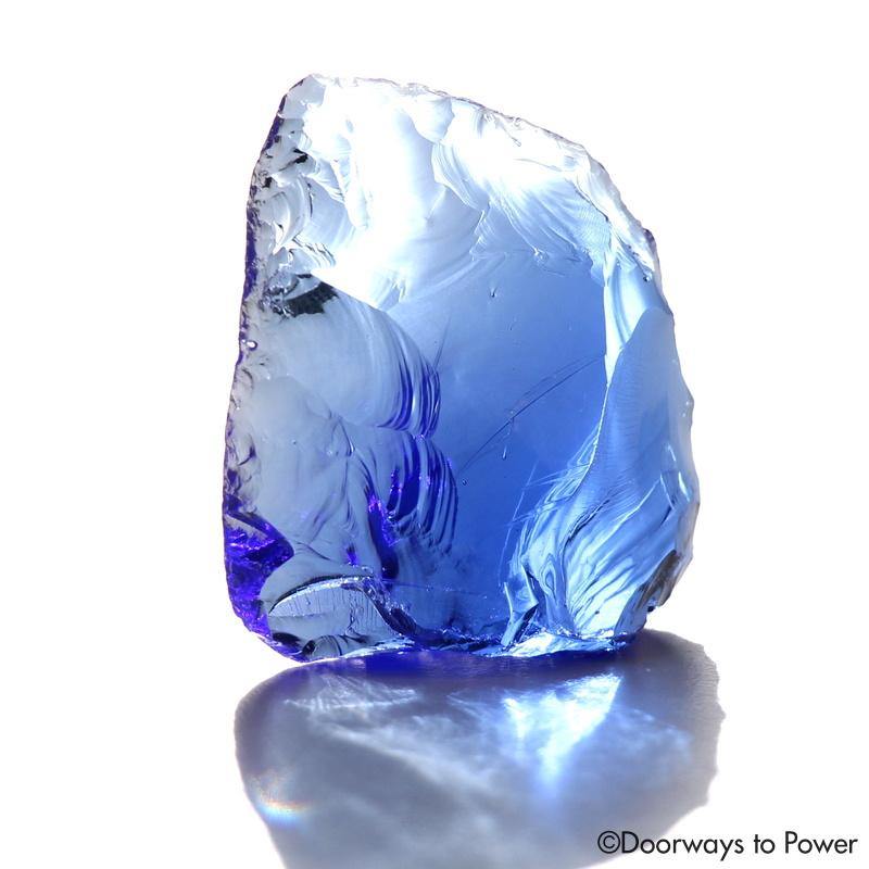 Majestic Elestial Starlight Sapphire Andara Crystal \ OverSoul \ Sixth Density Light