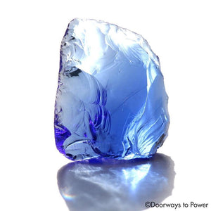 Majestic Elestial Starlight Sapphire Andara Crystal \ OverSoul \ Sixth Density Light