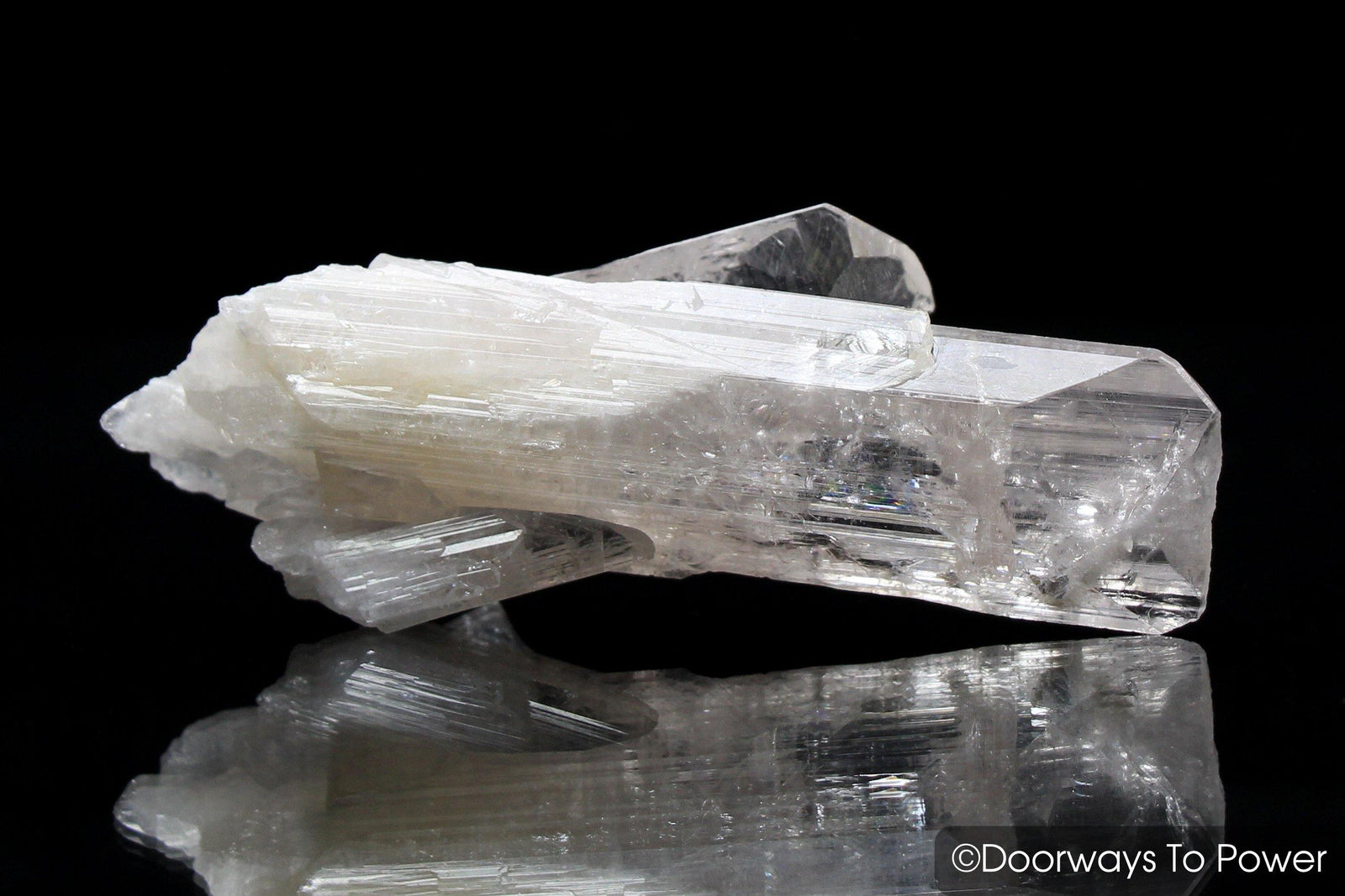 Danburite Twin Crystal & Synergy 12 Stone